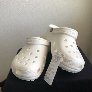 Classic Crocs Clog - white - W9 or M7